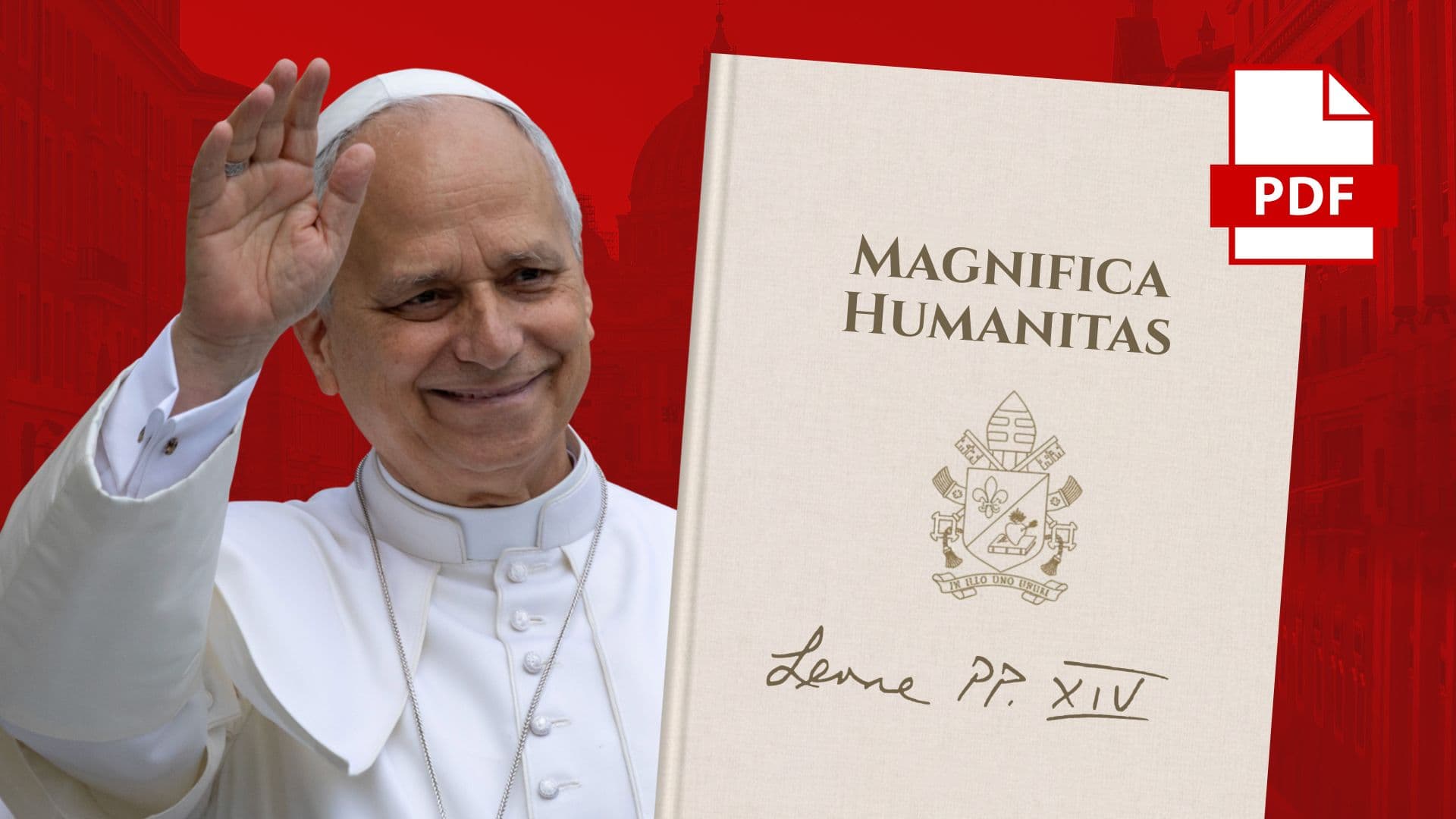 Cover of the Magnifica Humanitas encyclical, published by the Vatican on May 25, 2026